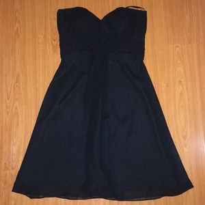 White House Black Market Strapless Cocktail Dress